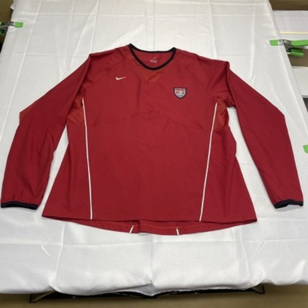 Nike US Soccer Team Dri-FIT Long Sleeve Youth Training Pullover! Size XL (16-18)